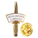 Royal Marines 42 Commando Dagger Lapel Pin Badge (Metal / Enamel)